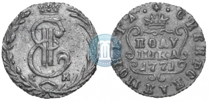 Picture Polushka 1771 year КМ 