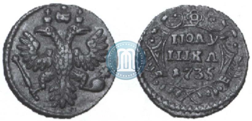 Picture Polushka 1735 year  