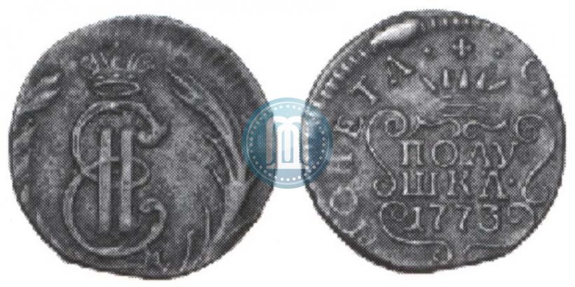 Picture Polushka 1773 year КМ 