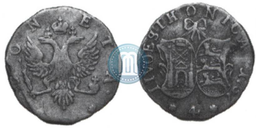 Фото 4 копейки 1757 года  "Ливонез"