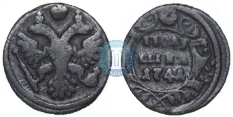 Picture Polushka 1741 year  