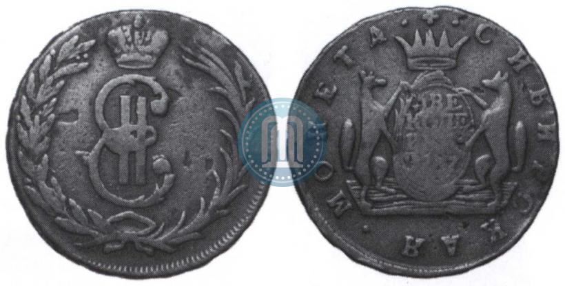Picture 2 kopecks 1767 year  