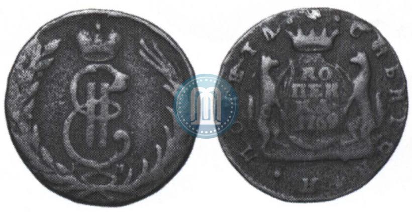Picture 1 kopeck 1769 year КМ 