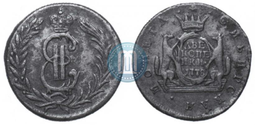 Picture 2 kopecks 1778 year КМ 