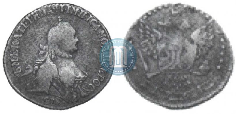 Фото 20 копеек 1764 года СПБ 