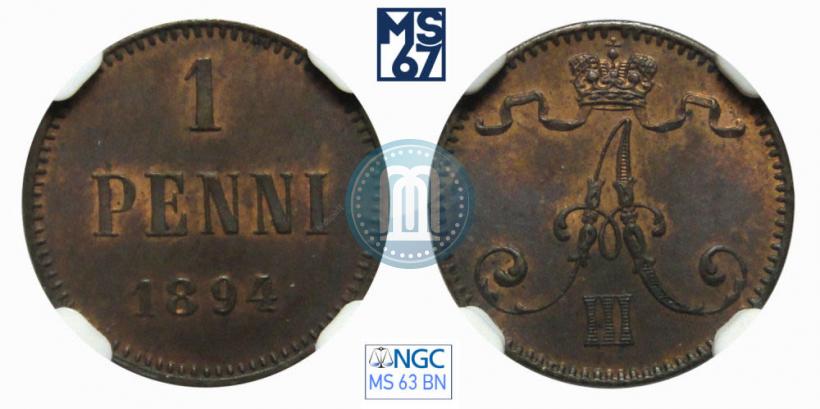 Picture 1 penni 1894 year  
