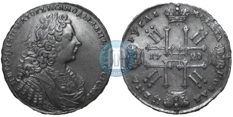 Picture 1 rouble 1728 year  "Type of 1728"