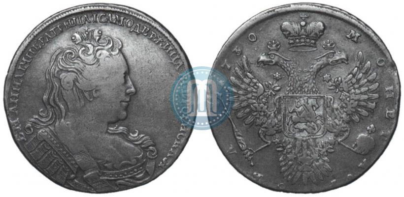 Picture 1 rouble 1730 year  