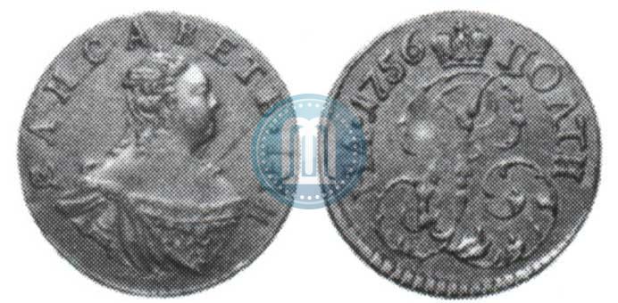 Picture Poltina 1756 year  