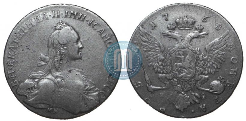 Picture 1 rouble 1768 year ММД-EI 