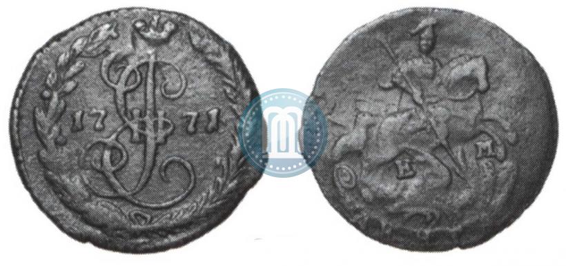 Фото Денга 1771 года ЕМ 