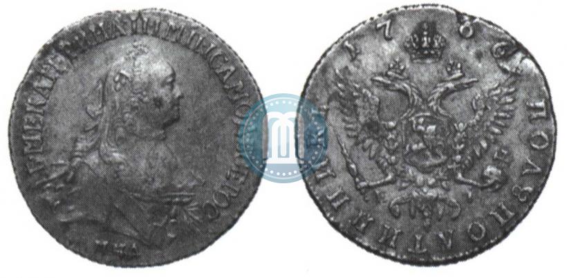 Фото Полуполтинник 1766 года ММД-EI 