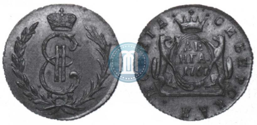 Фото Денга 1767 года КМ 