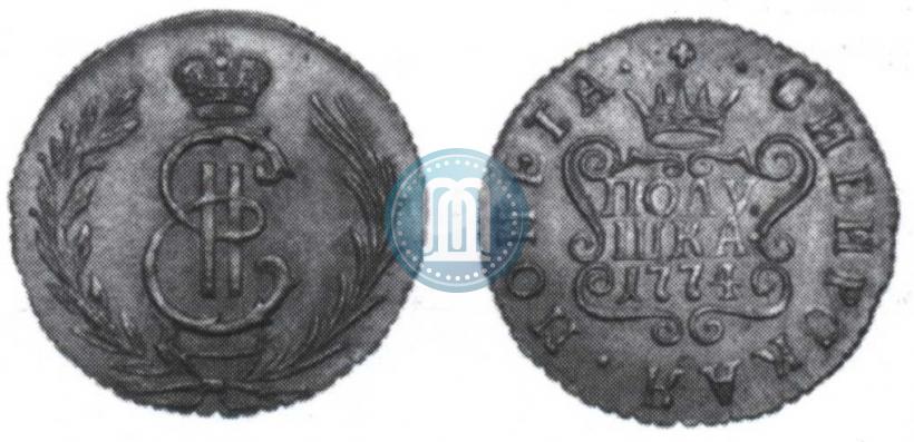Picture Polushka 1774 year КМ 