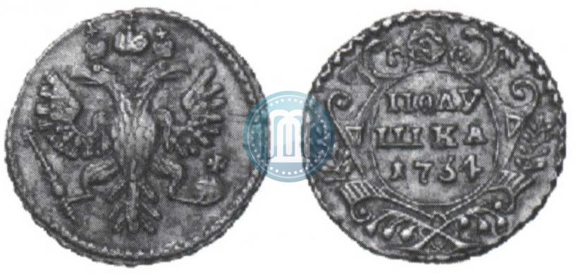 Picture Polushka 1734 year  