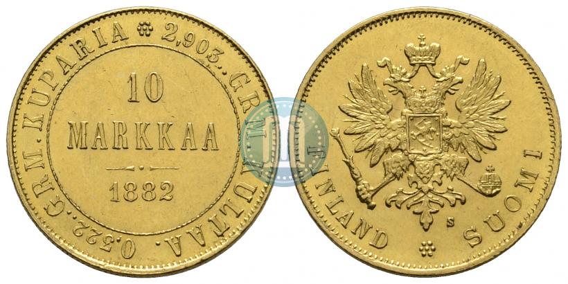 Фото 10 марок 1882 года S 