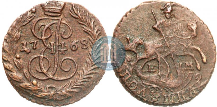 Picture Polushka 1768 year ЕМ 