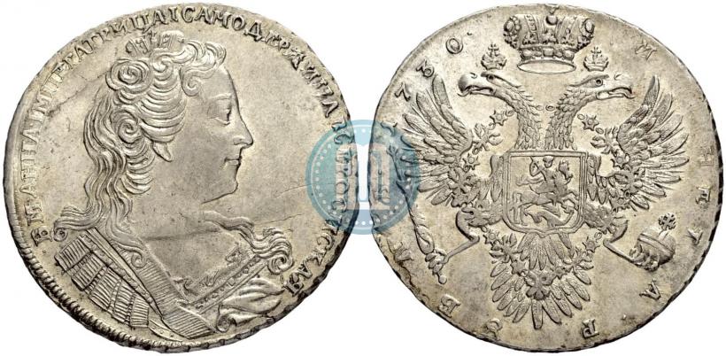 Picture 1 rouble 1730 year  