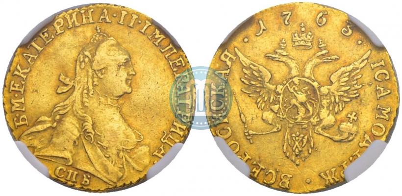 Picture 1 ducat 1763 year СПБ 