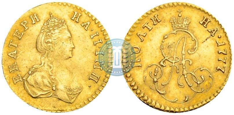 Фото Полтина 1777 года  