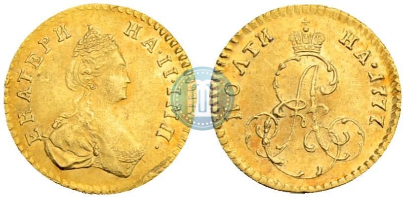 Фото Полтина 1777 года  