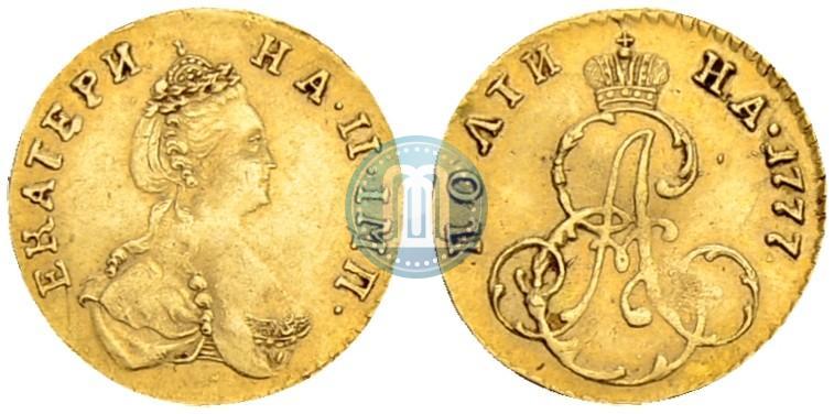 Фото Полтина 1777 года  