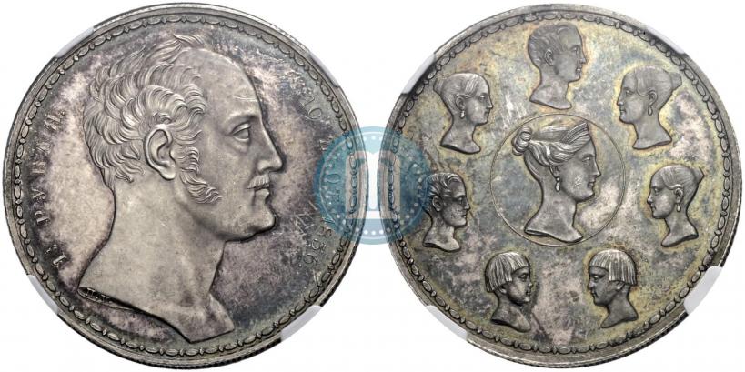 Picture 1,5 roubles - 10 złotych 1836 year П.У. "Family rouble"