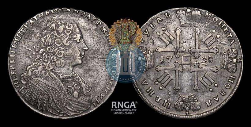 Picture 1 rouble 1728 year  "Type of 1728"