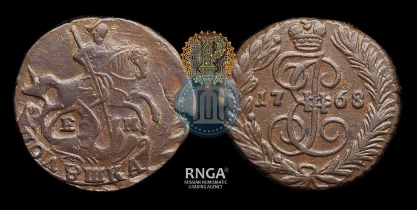 Фото Полушка 1768 года ЕМ 
