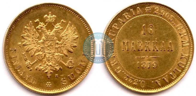 Picture 10 markkaa 1879 year S 