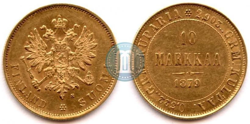 Picture 10 markkaa 1879 year S 