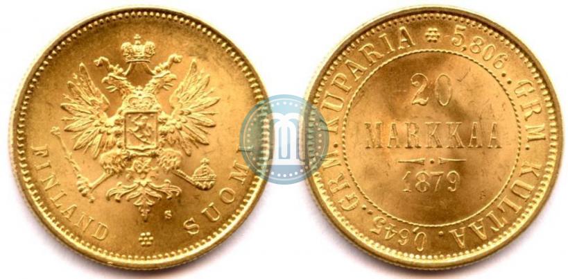 Фото 20 марок 1879 года S 