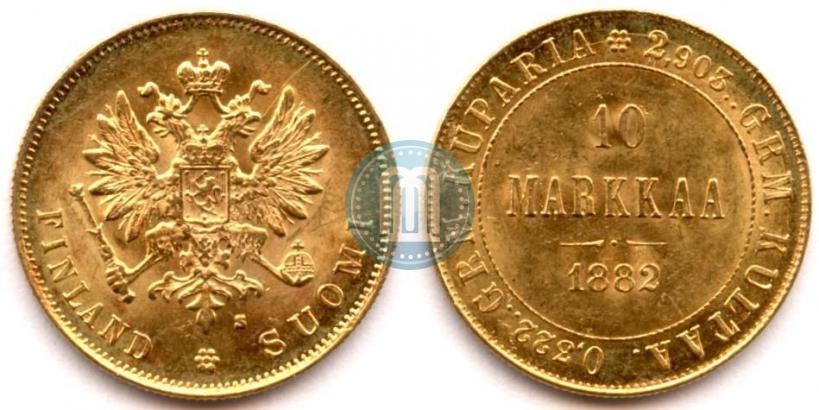 Picture 10 markkaa 1882 year S 