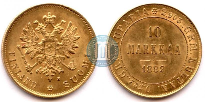 Фото 10 марок 1882 года S 