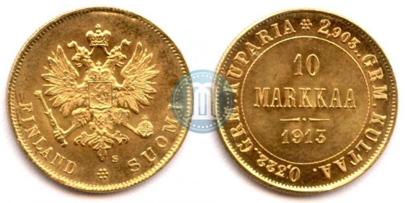 Picture 10 markkaa 1913 year S 