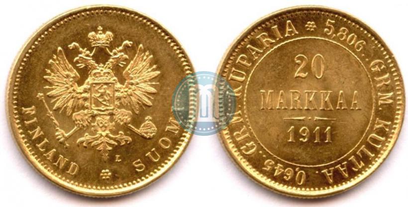 Фото 20 марок 1911 года L 