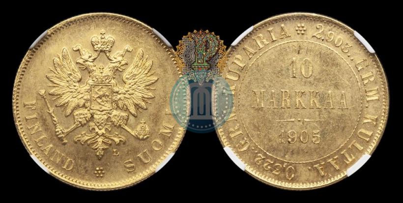Picture 10 markkaa 1905 year L 