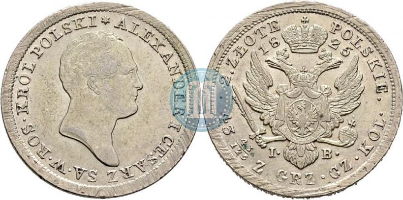 Picture 2 złote 1825 year IB 