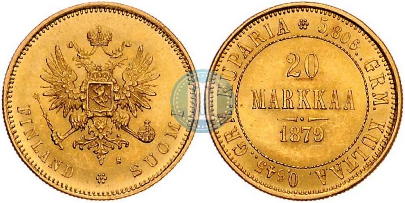 Фото 20 марок 1879 года S 