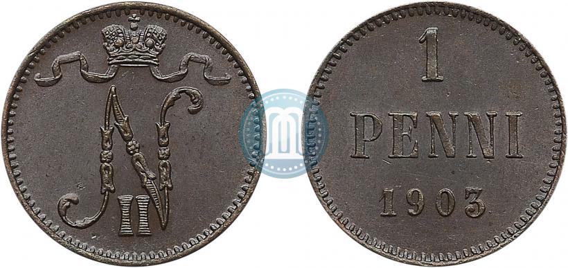 Picture 1 penni 1903 year  