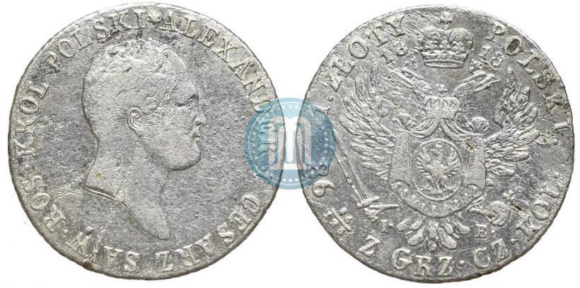 Picture 1 złoty 1818 year IB 