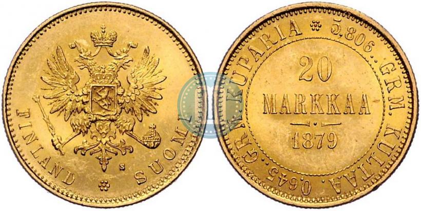 Фото 20 марок 1879 года S 