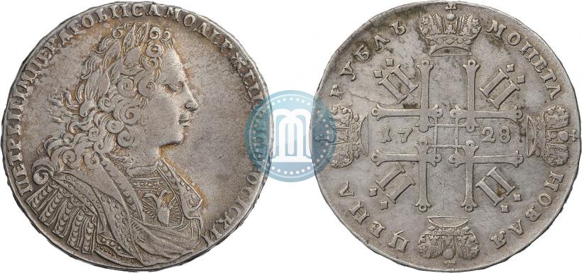 Picture 1 rouble 1728 year  "Type of 1728"