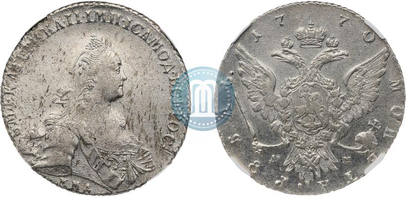 Picture 1 rouble 1770 year ММД-ДМ 