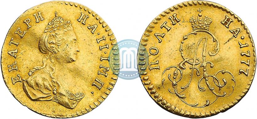 Фото Полтина 1777 года  