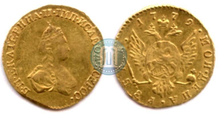 Фото 1 рубль 1779 года  