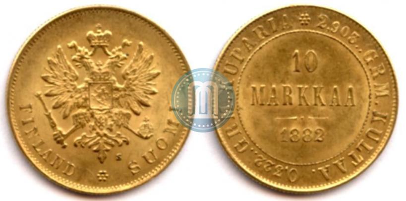 Фото 10 марок 1882 года S 
