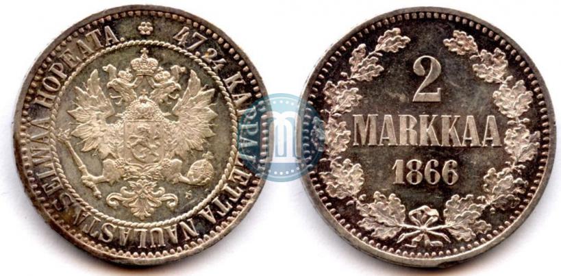 Фото 2 марки 1866 года S 