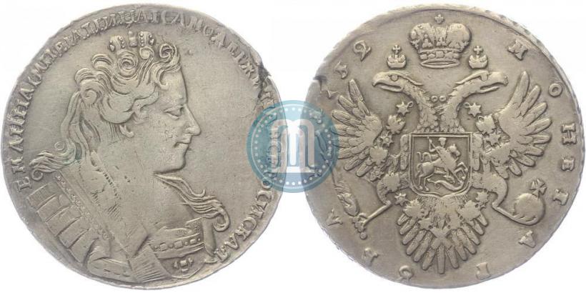 Picture 1 rouble 1732 year  