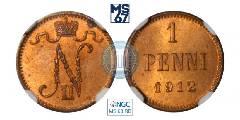 Picture 1 penni 1912 year  